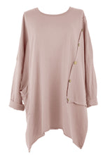 Load image into Gallery viewer, One Pocket Button Detail Tunic
