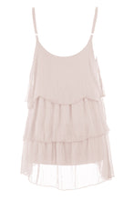 Load image into Gallery viewer, Ruffle Silk Vest
