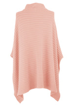 Load image into Gallery viewer, Batwing Ribbed Knit Poncho
