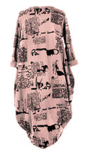 Load image into Gallery viewer, Flocking Script Midi Dress
