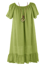 Load image into Gallery viewer, Plain Bardot Necklace Dress

