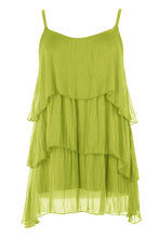 Load image into Gallery viewer, Ruffle Silk Vest
