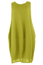 Load image into Gallery viewer, Sleeveless 2 Pocket Linen Dress
