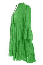 Load image into Gallery viewer, Broderie Anglaise Tiered Tunic
