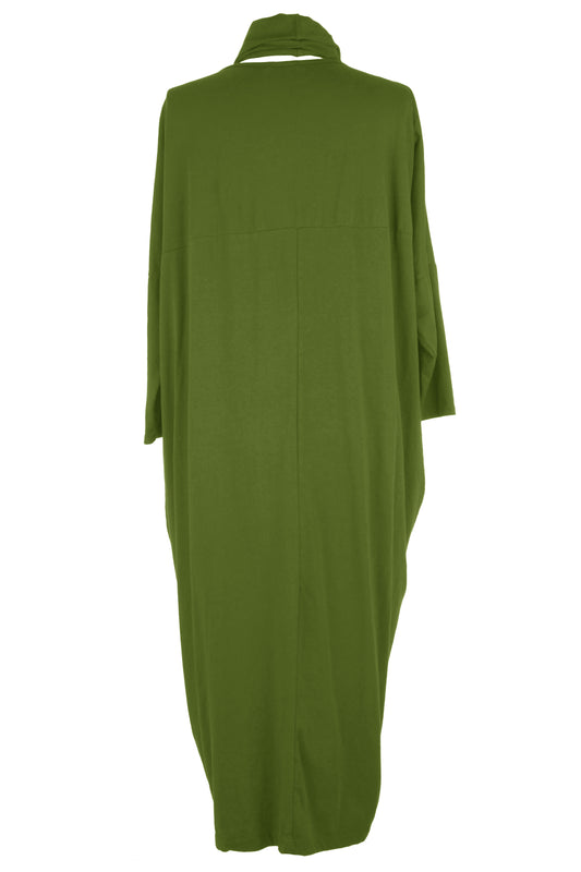 2 Piece V Neck Snood Dress