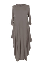 Load image into Gallery viewer, 3/4 Sleeve Draped Dress
