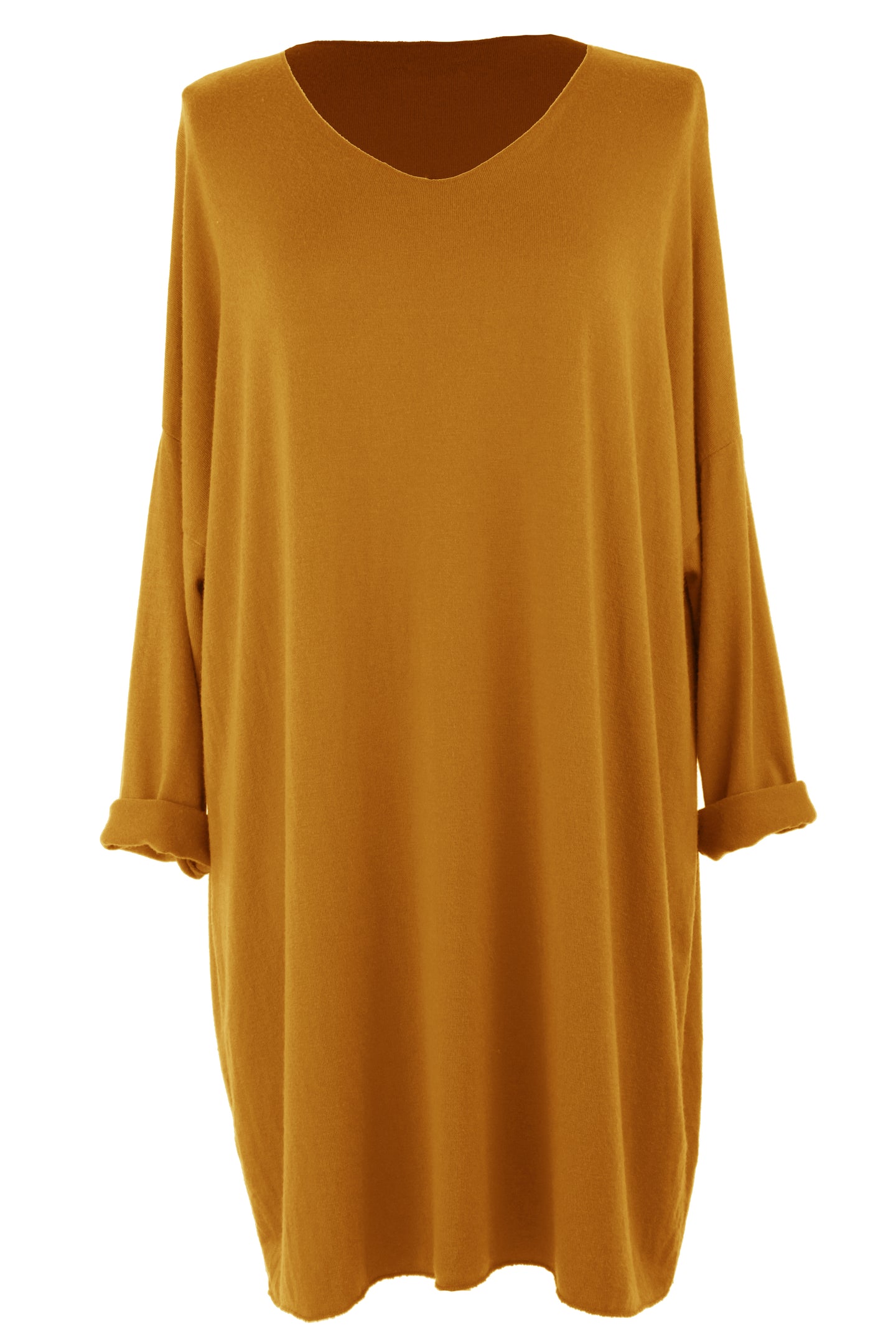 V Neck Soft Knit Tunic