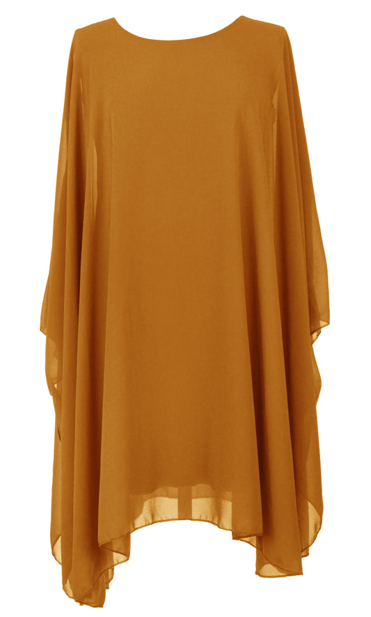 Batwing Flowy Kaftan Tunic