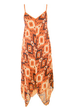 Load image into Gallery viewer, Abstract Geometric Hanky Dress
