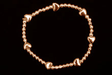 Load image into Gallery viewer, 7 Hearts Bead Bracelet
