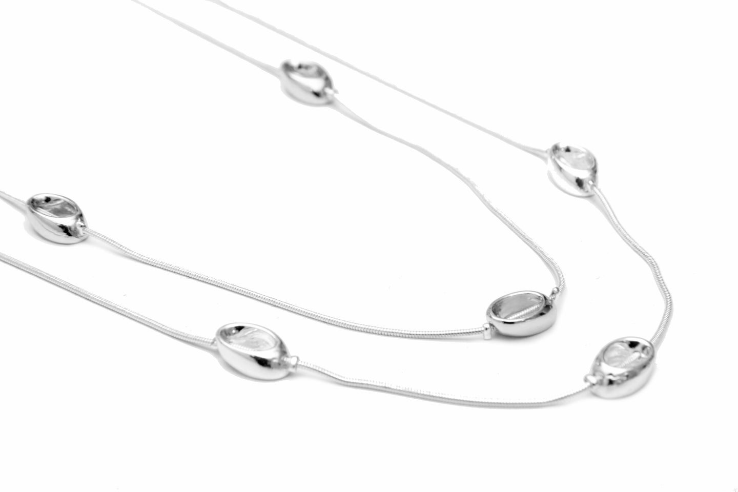Oval Layered Necklace
