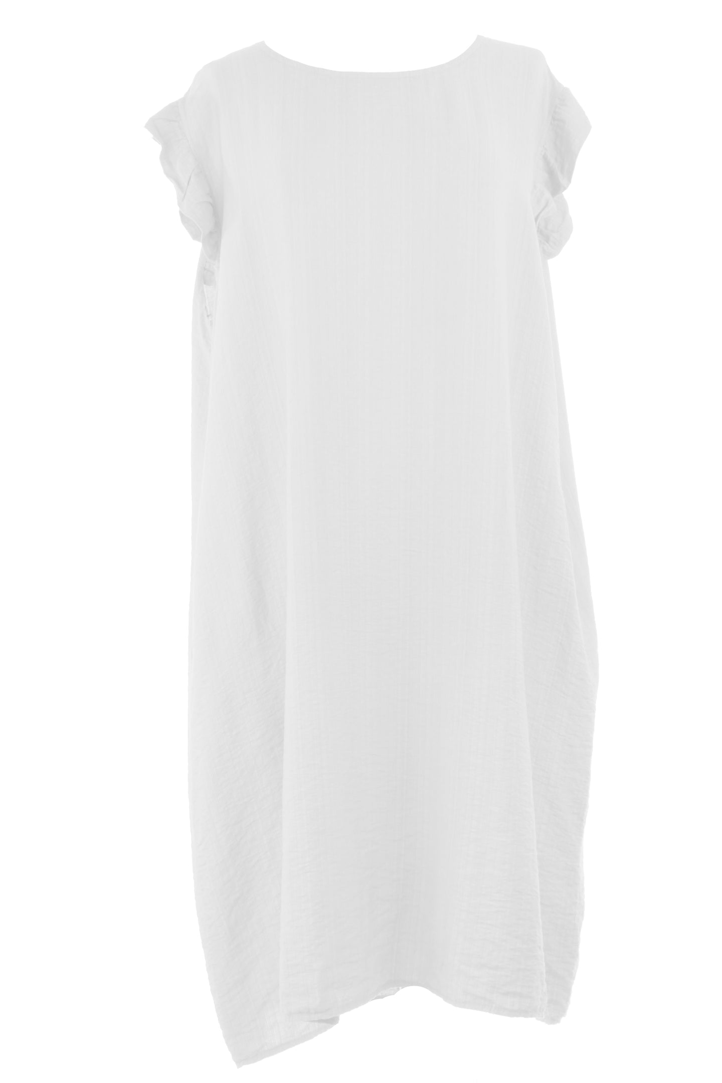 Sleeveless Button Back Dress