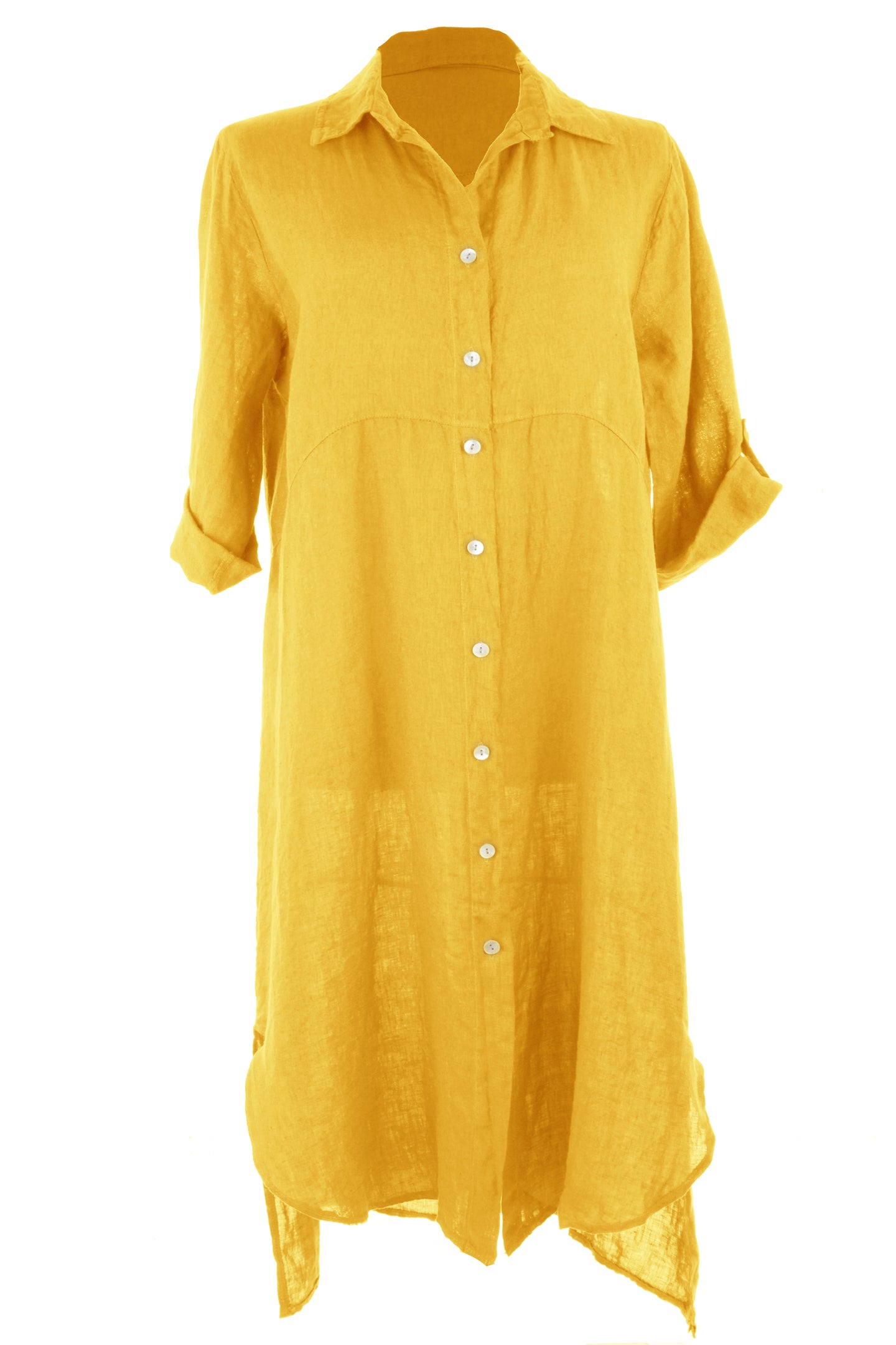 Linen Shirt Dress